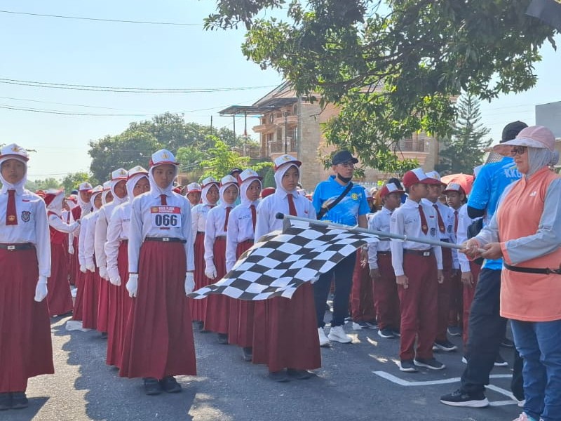 Lomba Gerak Jalan Kecamatan Panarukan